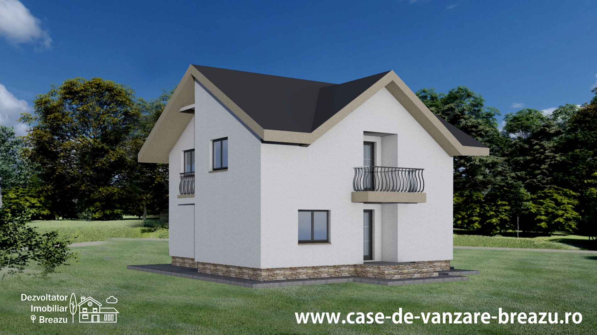 Casa de vanzare Breazu Proiect 3 - Case de vanzare Breazu